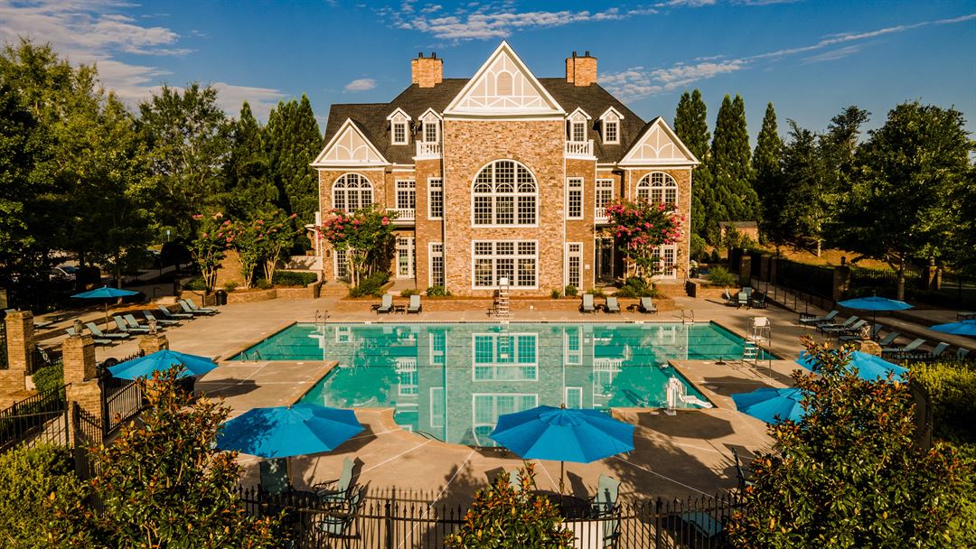 Luxury gated community in Alpharetta, Georgia